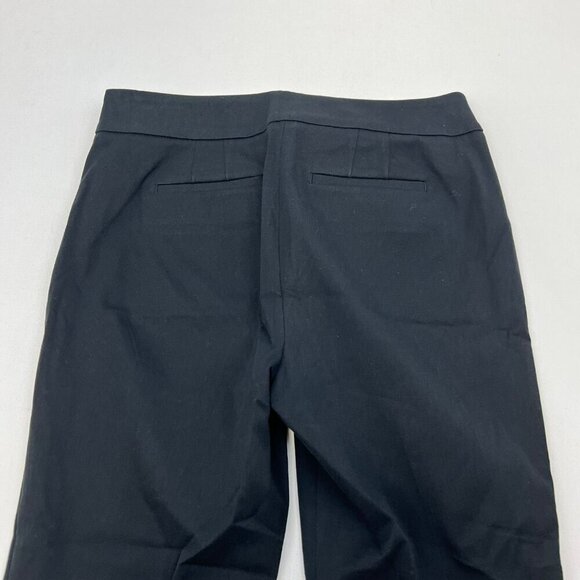 Talbots Chatham Crop Pant Black Womens Size 6P Side Zipper - Picture 5 of 9
